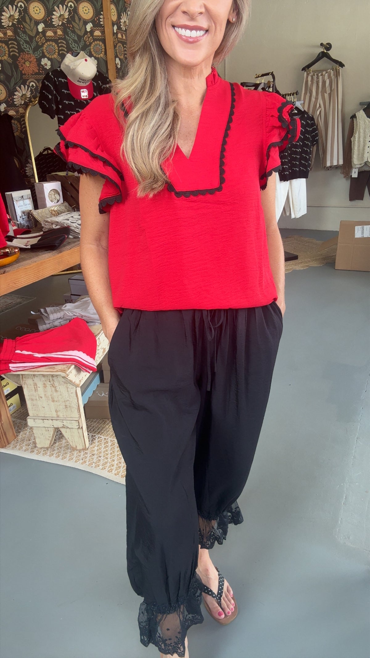 Relaxed Bloomer Pants