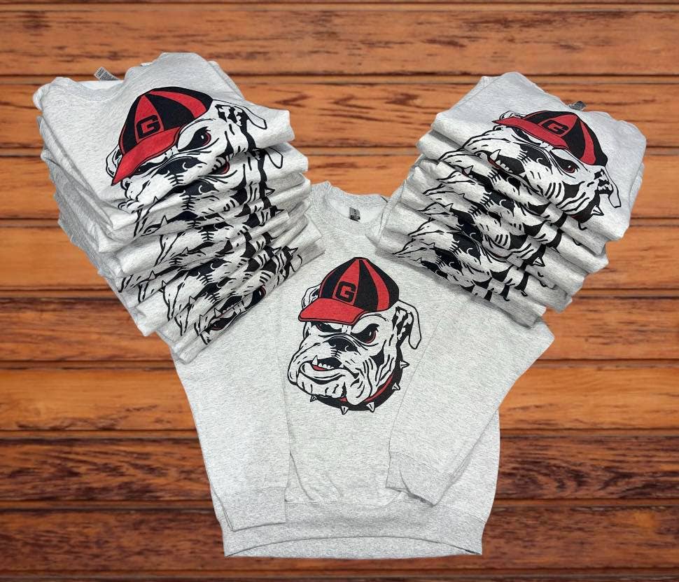 Retro Mascot Sweatshirt - Bulld@wgs Sweatshirt