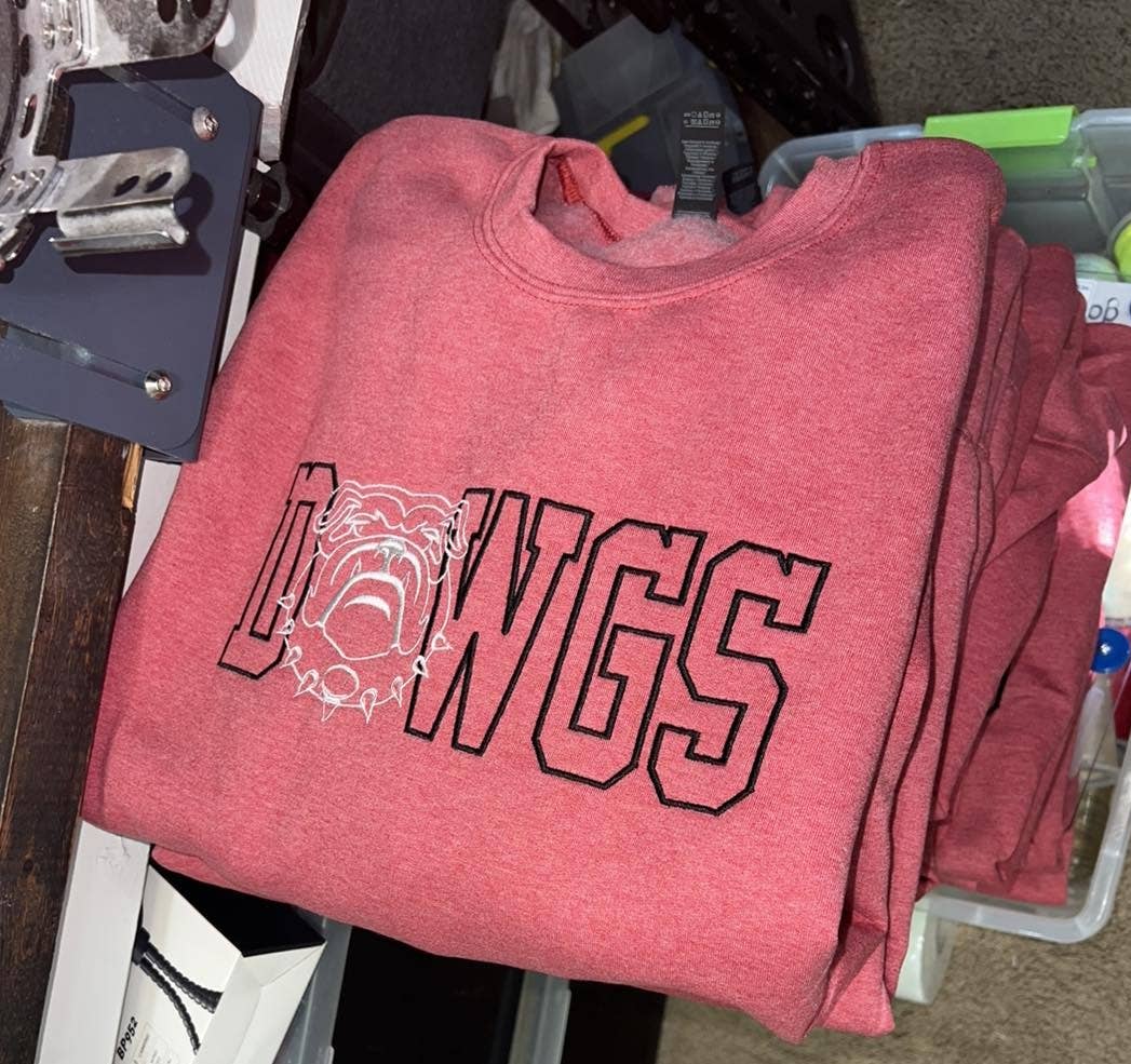 Dawgs Embroidered Sweatshirt