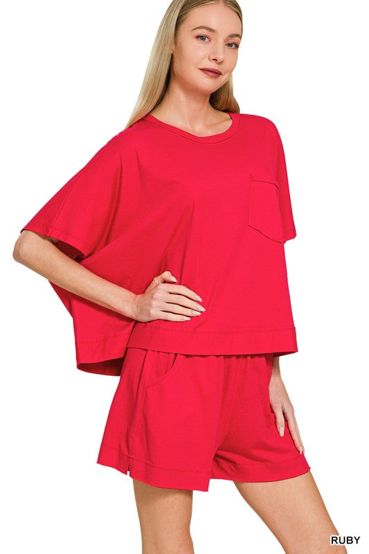 Boxy Short Set