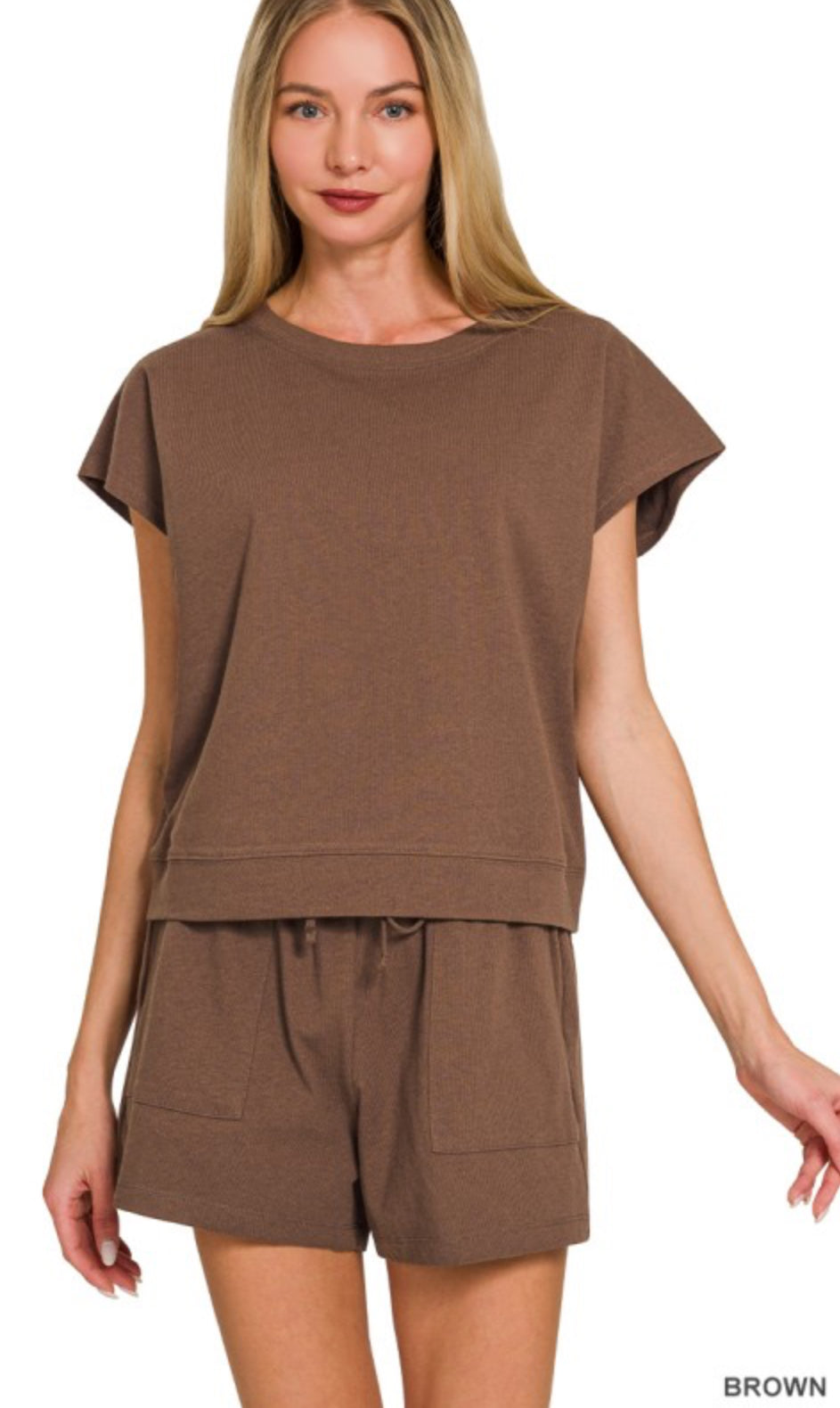Premium Cotton Shorts Set