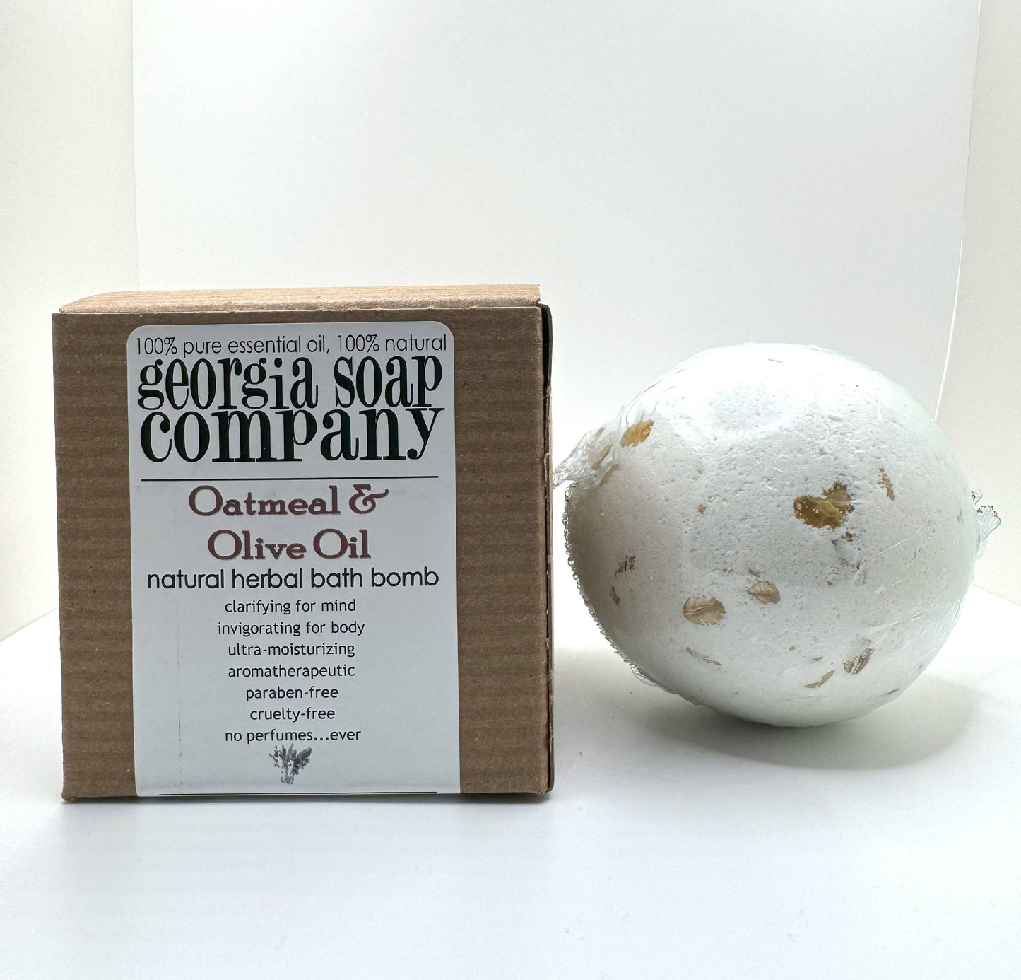 Oatmeal olive bath bombs
