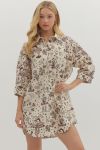 Multi-Print Cowgirl Shirt Dress