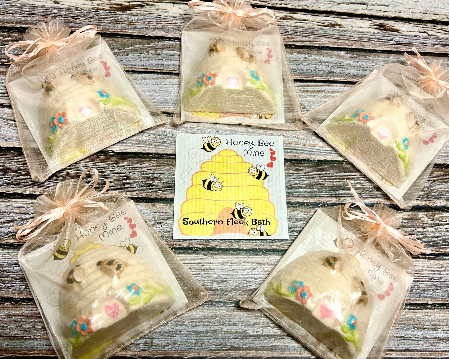 Honey Bee Mine Bath Bomb