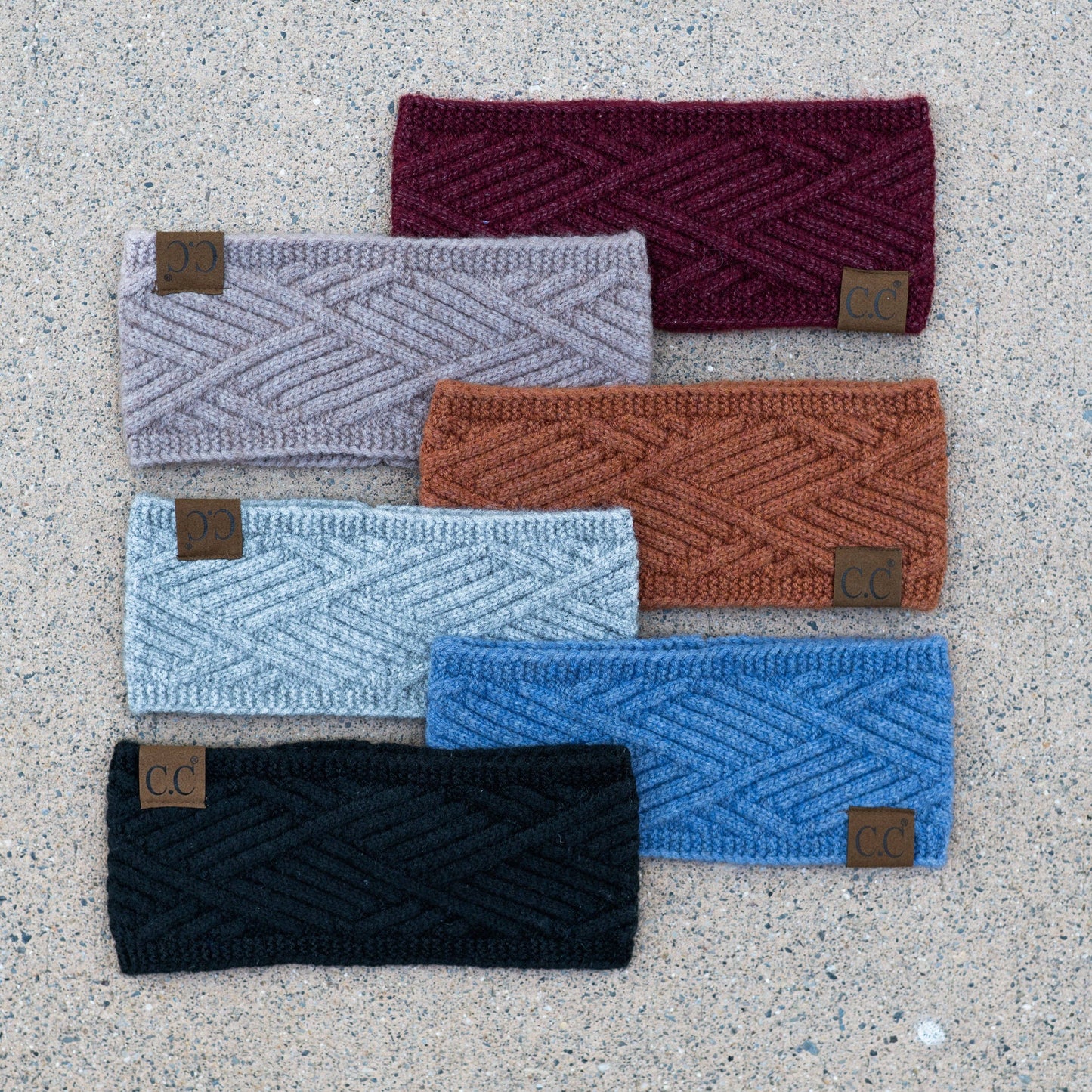 CC Quality Criss-Cross Pattern Head Wrap ( HW-2060 )
