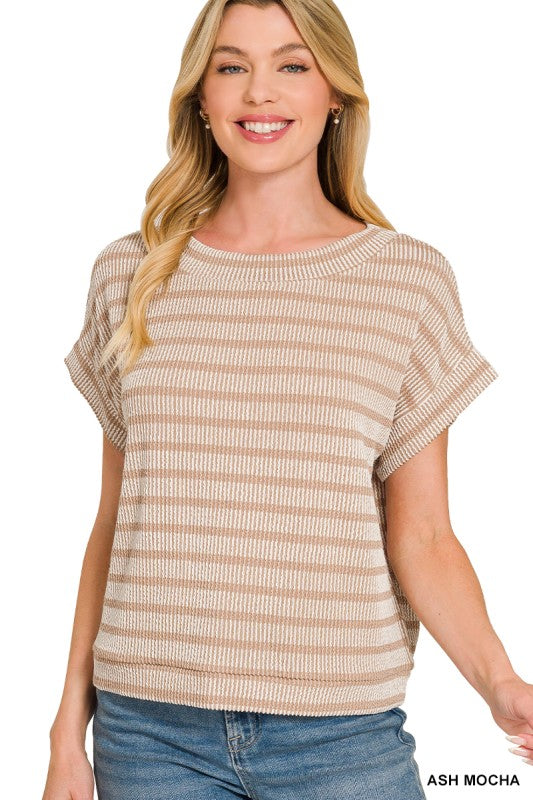 Raised Rib Top