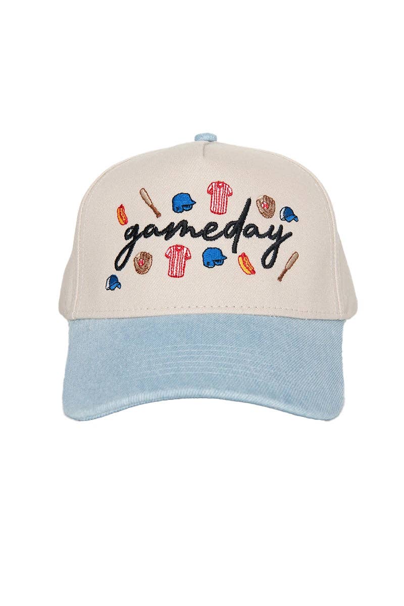 Gameday Baseball Doodles Classic Trucker Hats