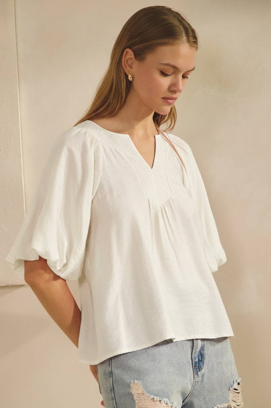 Puff Sleeve Blouse
