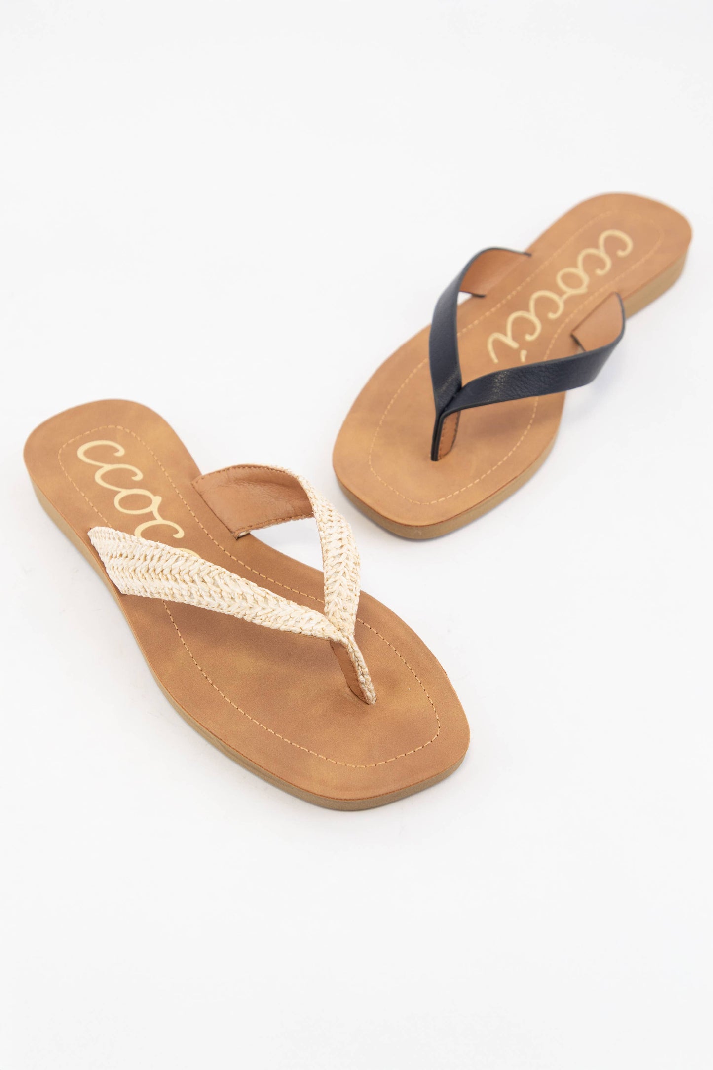 SIA MINIMAL FLIP FLOP THONG SANDALS