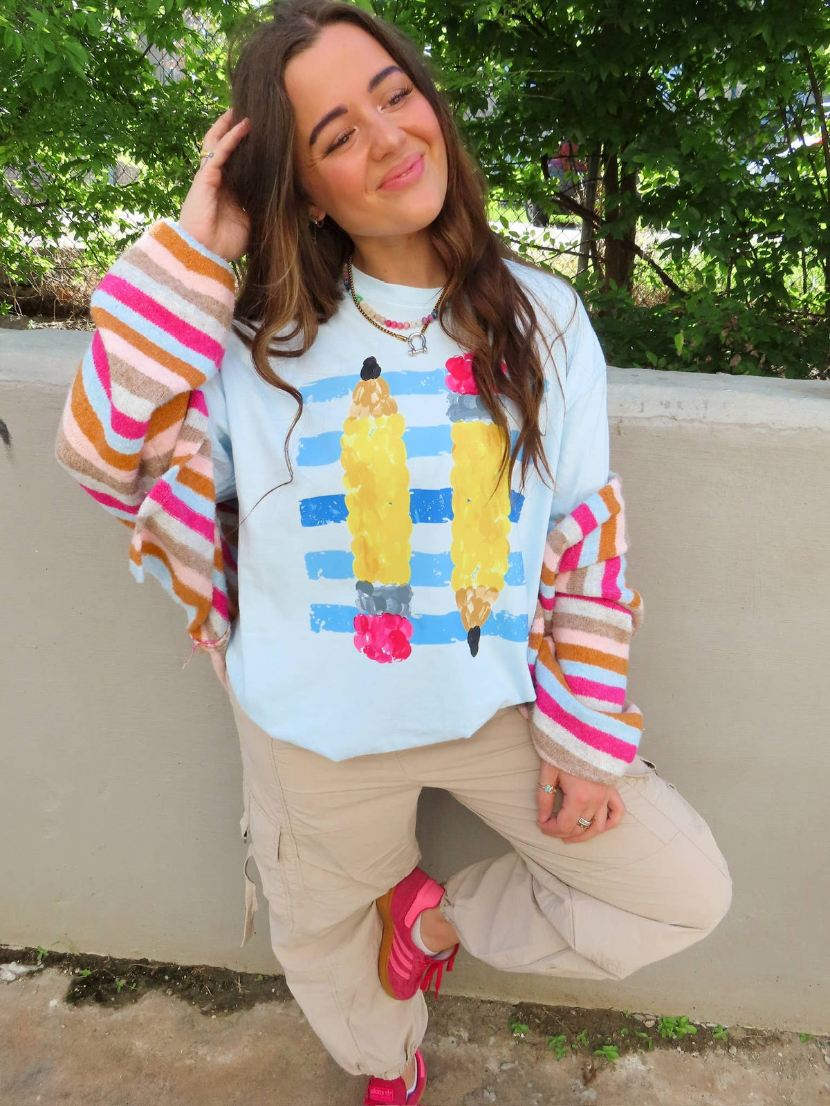 Teacher Pencil Classroom Tee