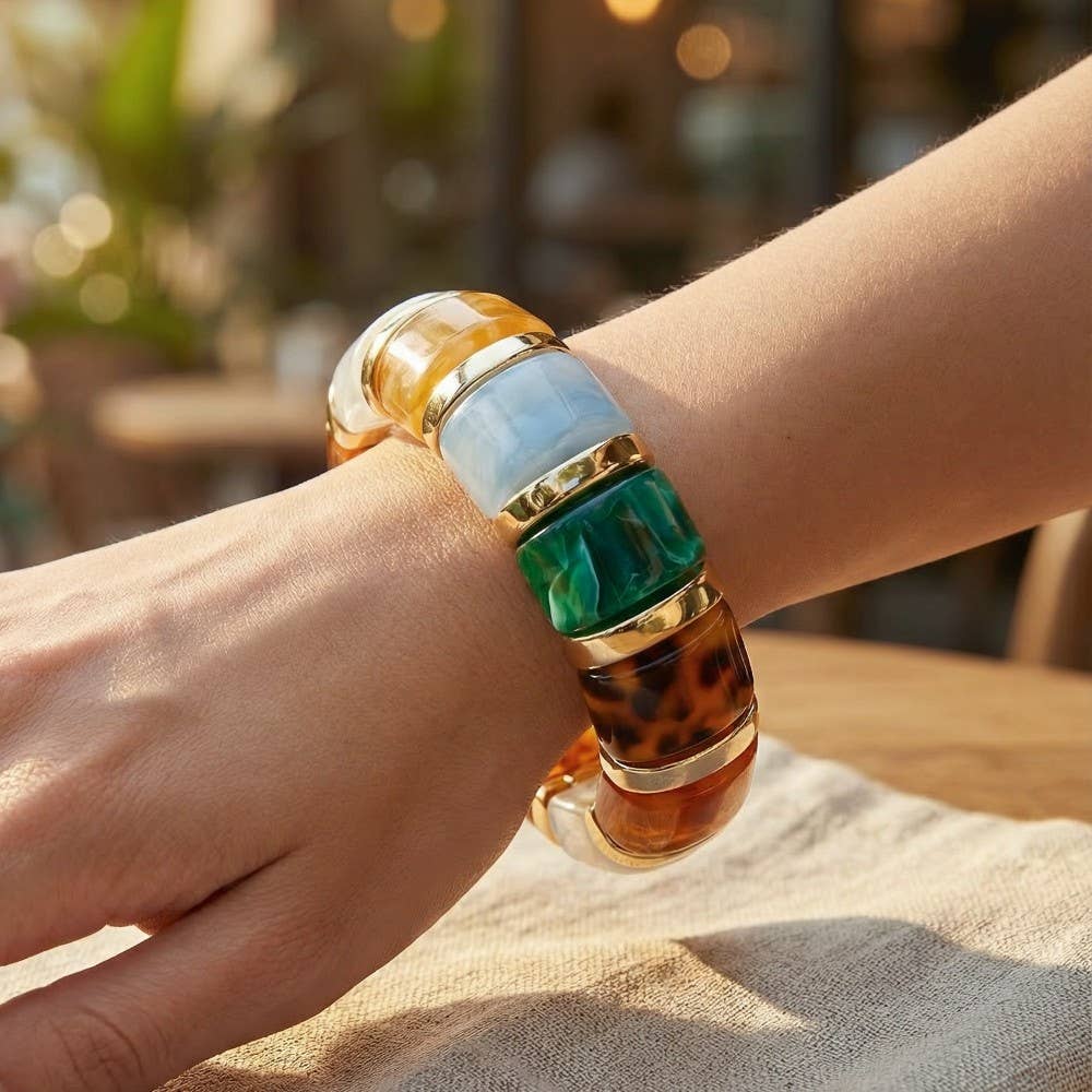 Colorful Block Bracelet