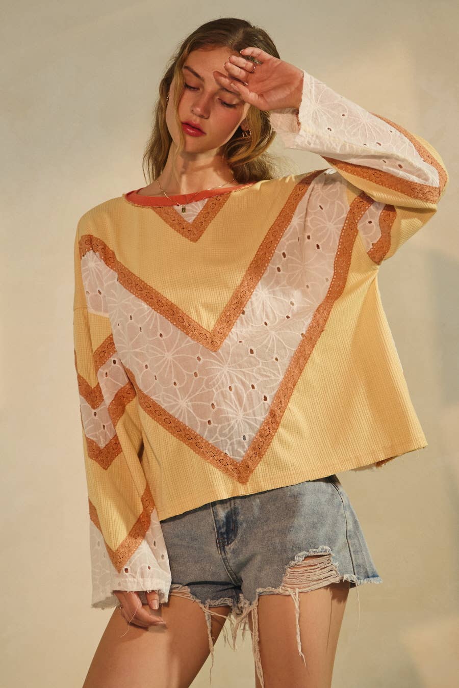 Loose-fit Long-sleeve Top
