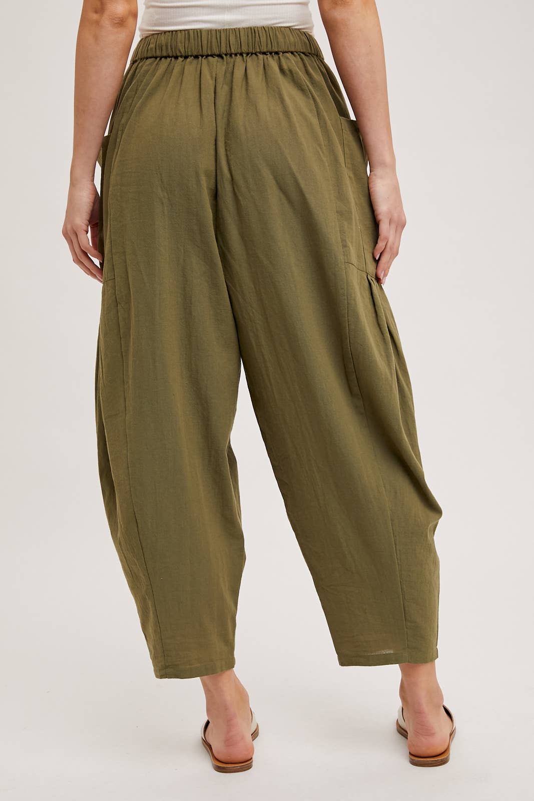 EFFORTLESS HAREM PANTS