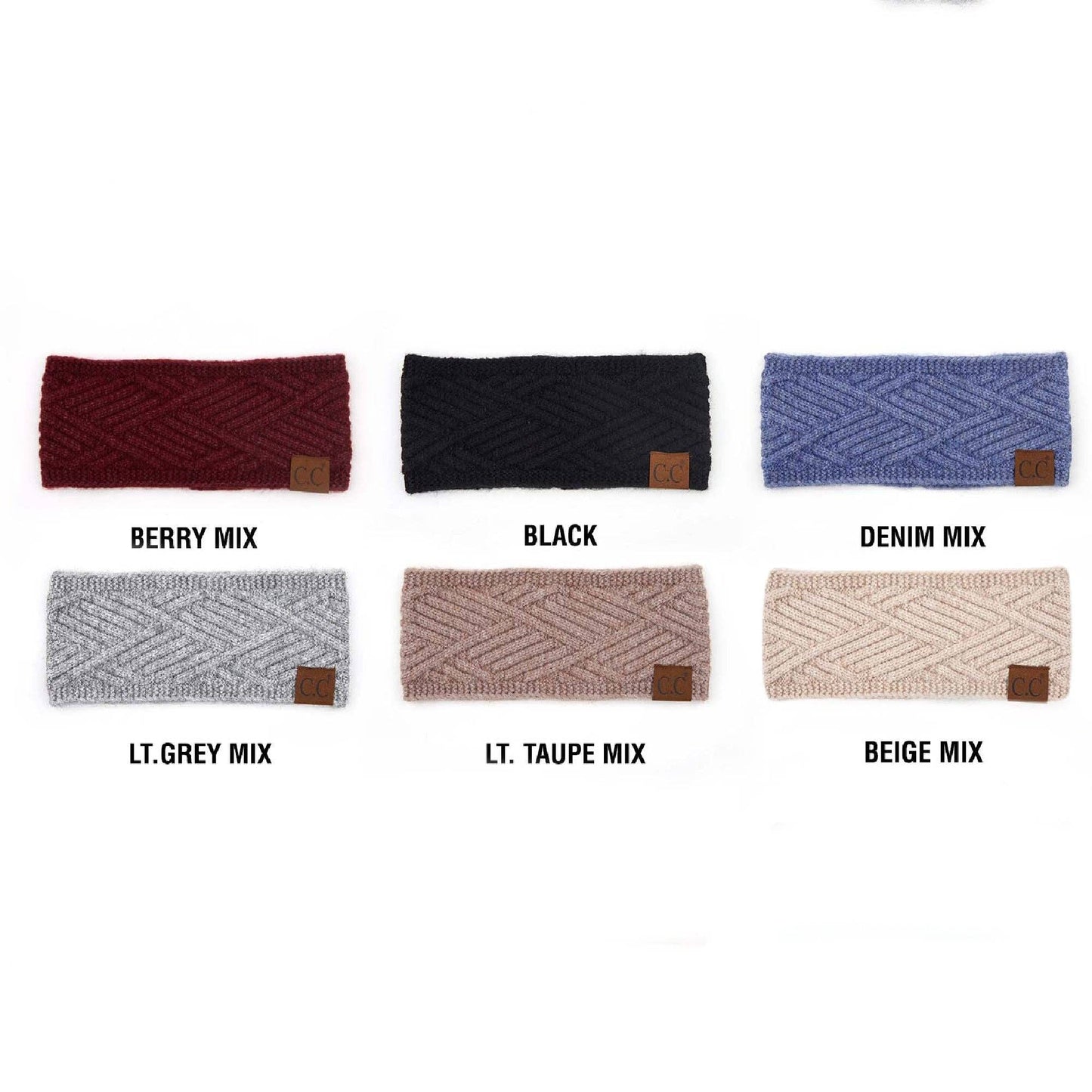 CC Quality Criss-Cross Pattern Head Wrap ( HW-2060 )