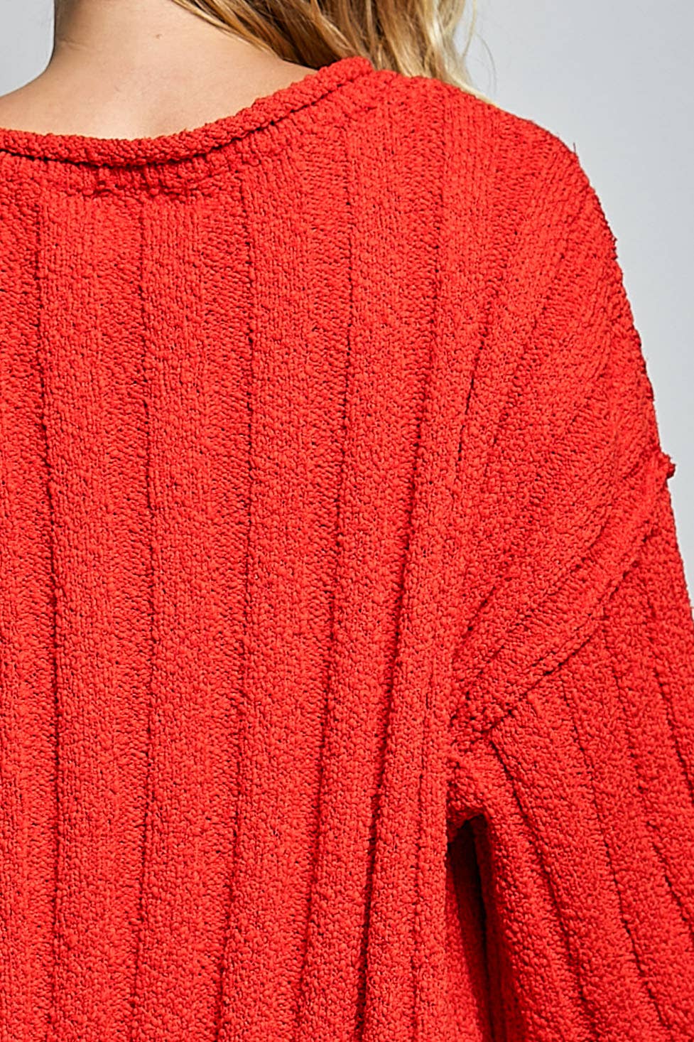 Oversized Soft Textured Sweater