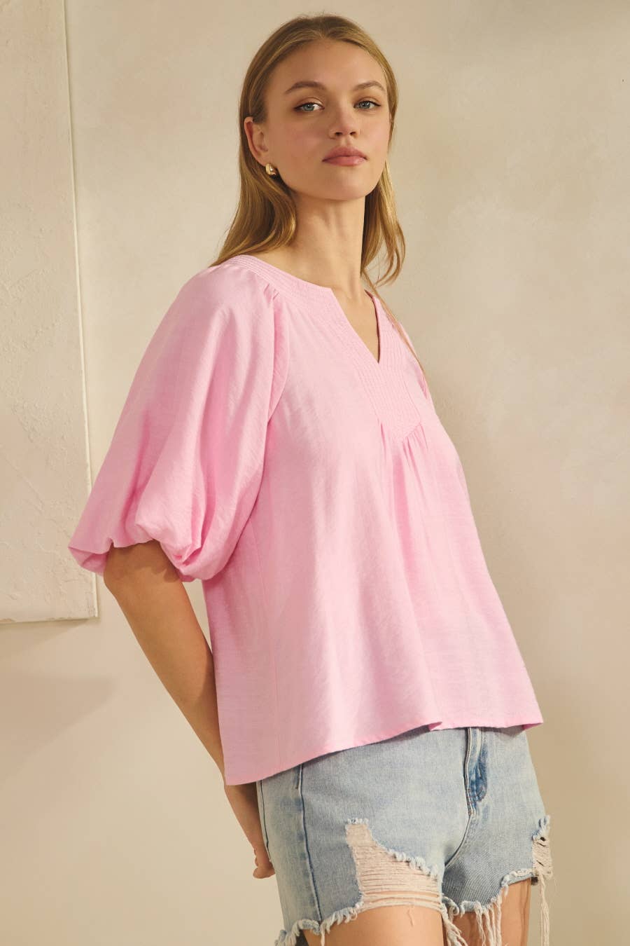 Puff Sleeve Blouse