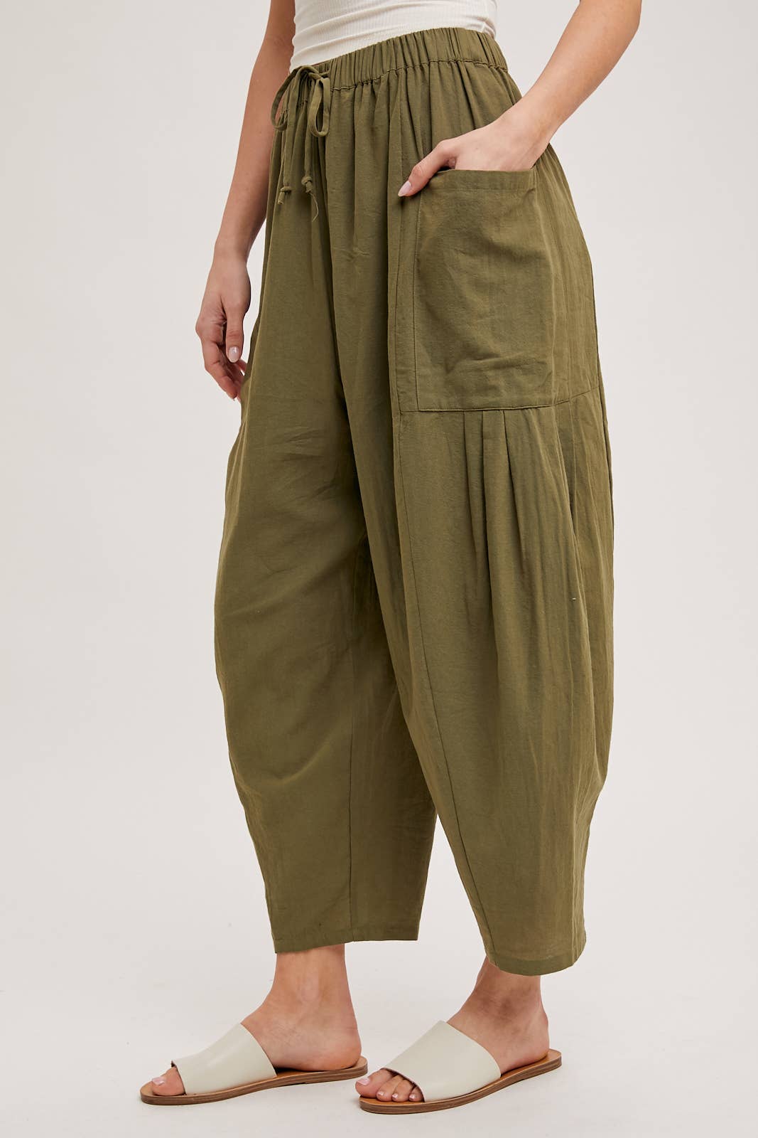 EFFORTLESS HAREM PANTS