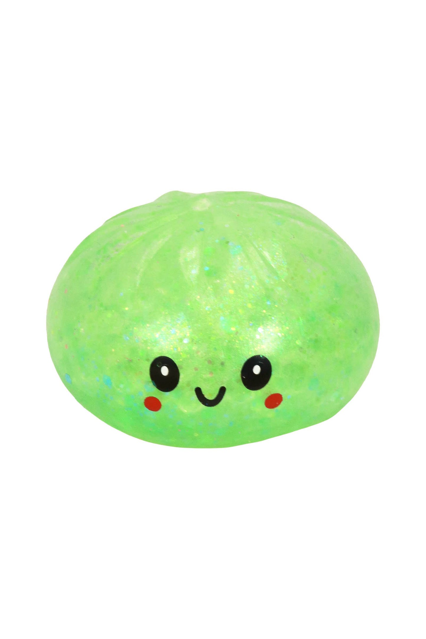 Glittery Bao Bun Dumpling Water Bead Filled Squishy
