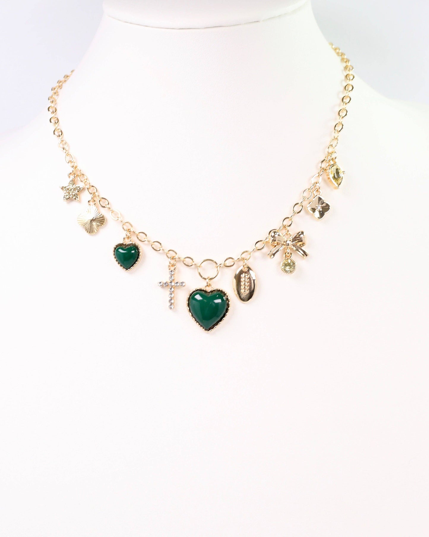 Bentley Charm Necklace GREEN