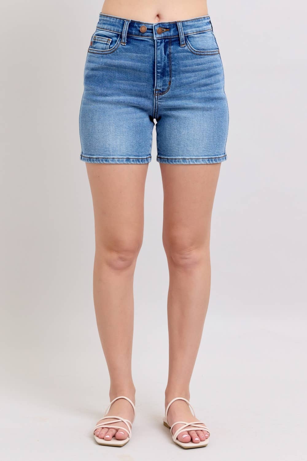 Mid Length Dad Shorts
