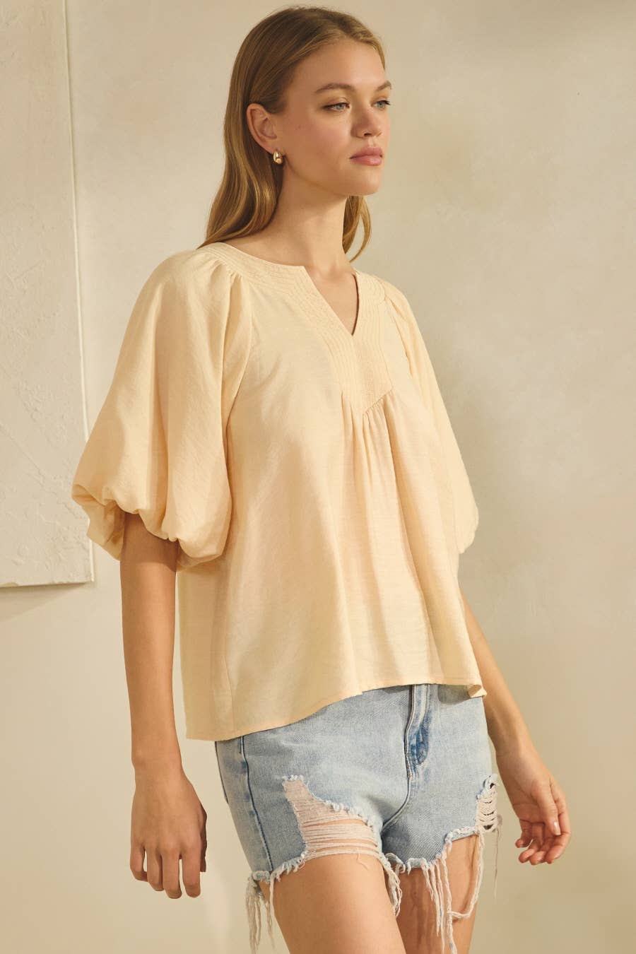 Puff Sleeve Blouse