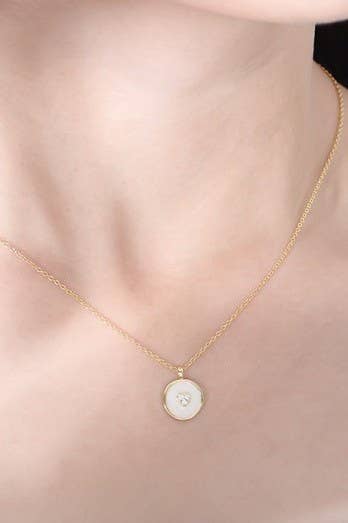 18K STAINLESS STEEL TARNISH FREE CROSS NECKLACE