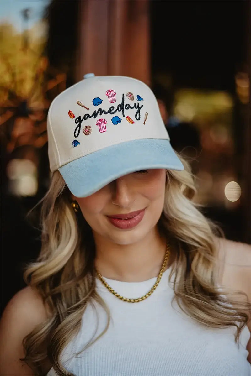 Gameday Baseball Doodles Classic Trucker Hats