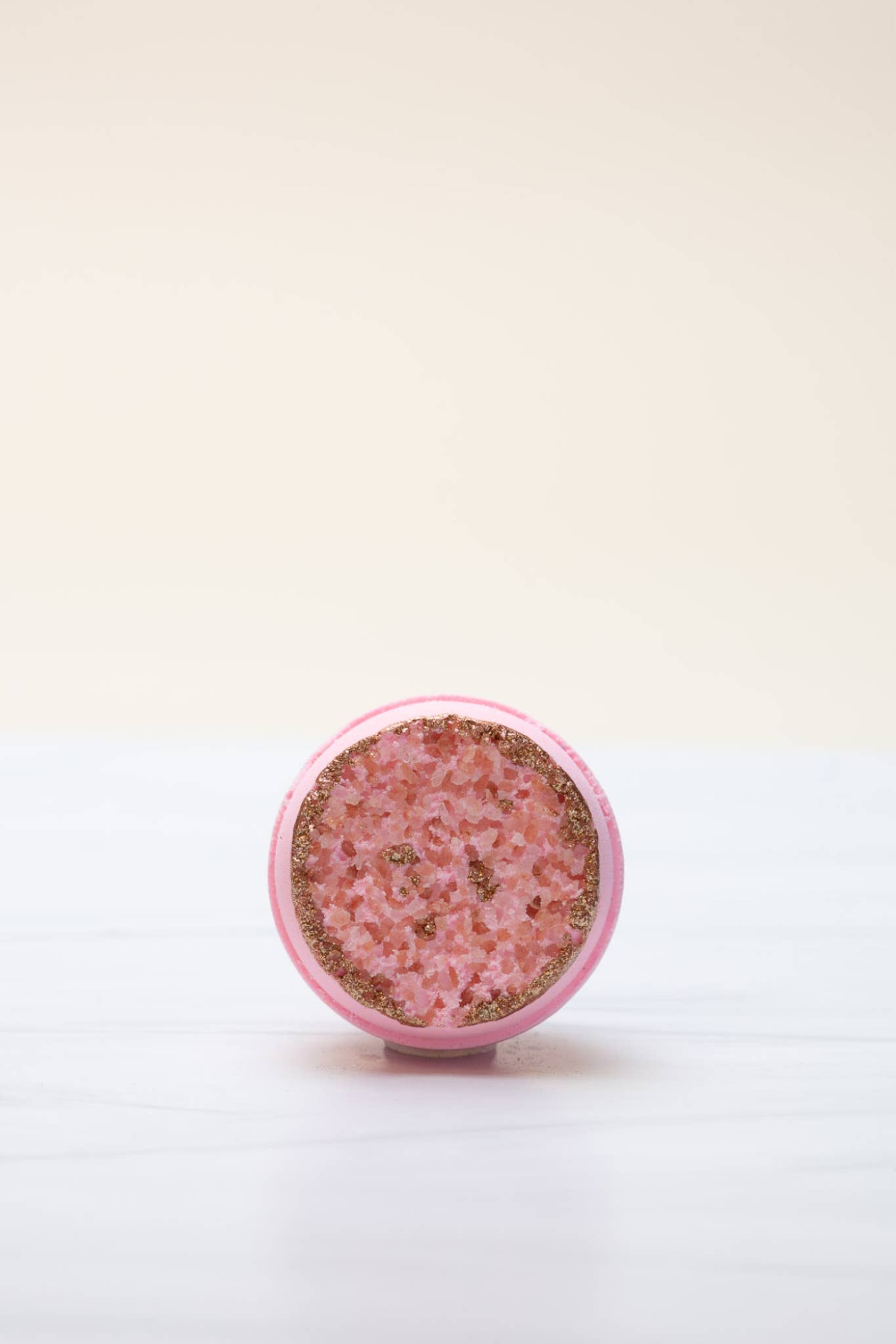 Rose Quartz Crystal Geode Bath Bomb 🎄 Pink Christmas gifts