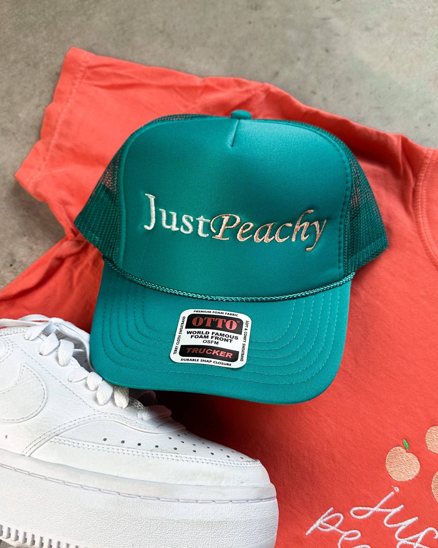 Just Peachy Foam Cap