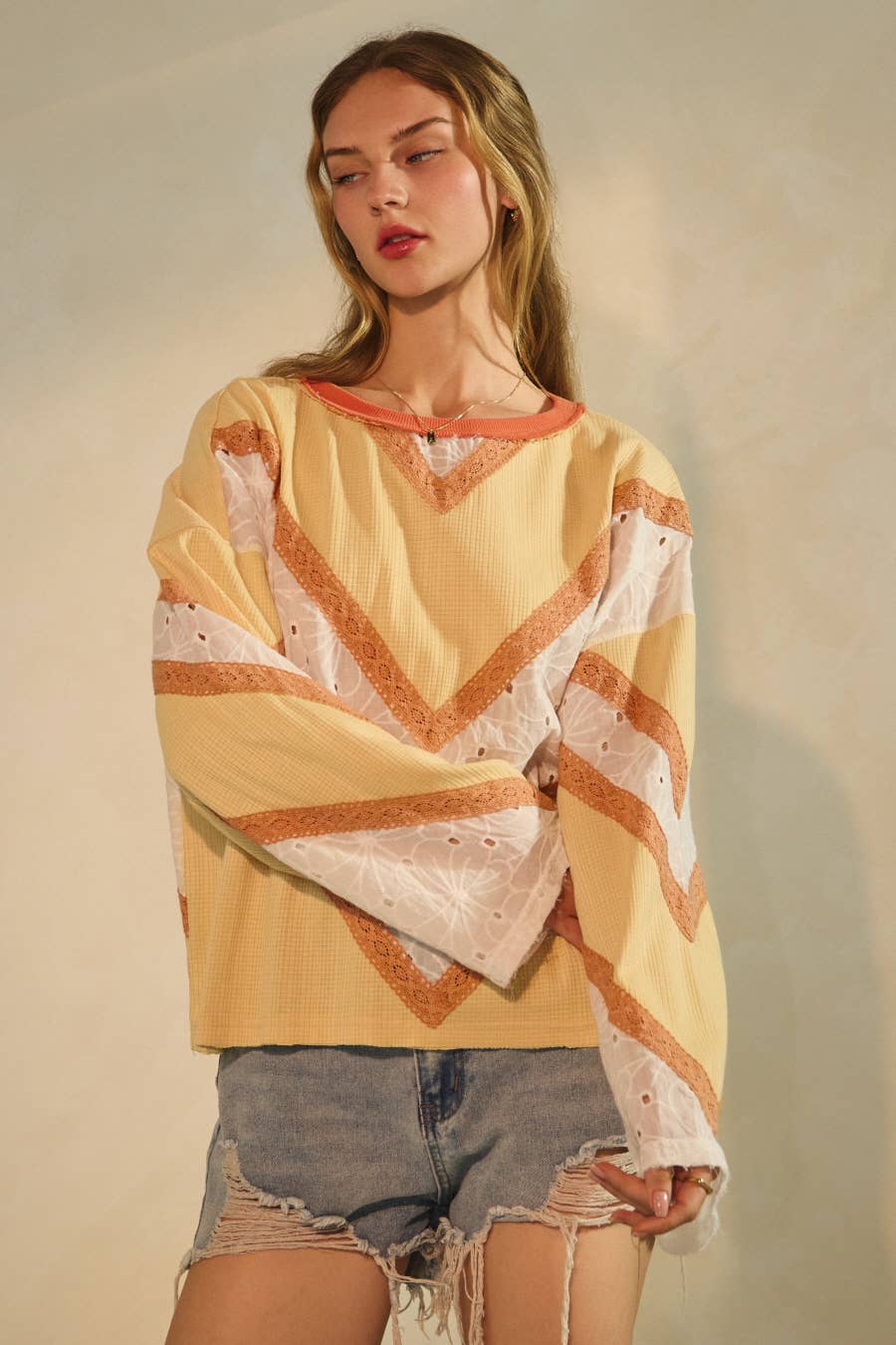Loose-fit Long-sleeve Top