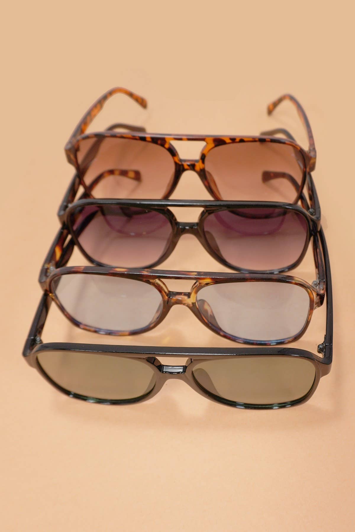 AVIATION ACETATE ASSORTED SUNGLASSES