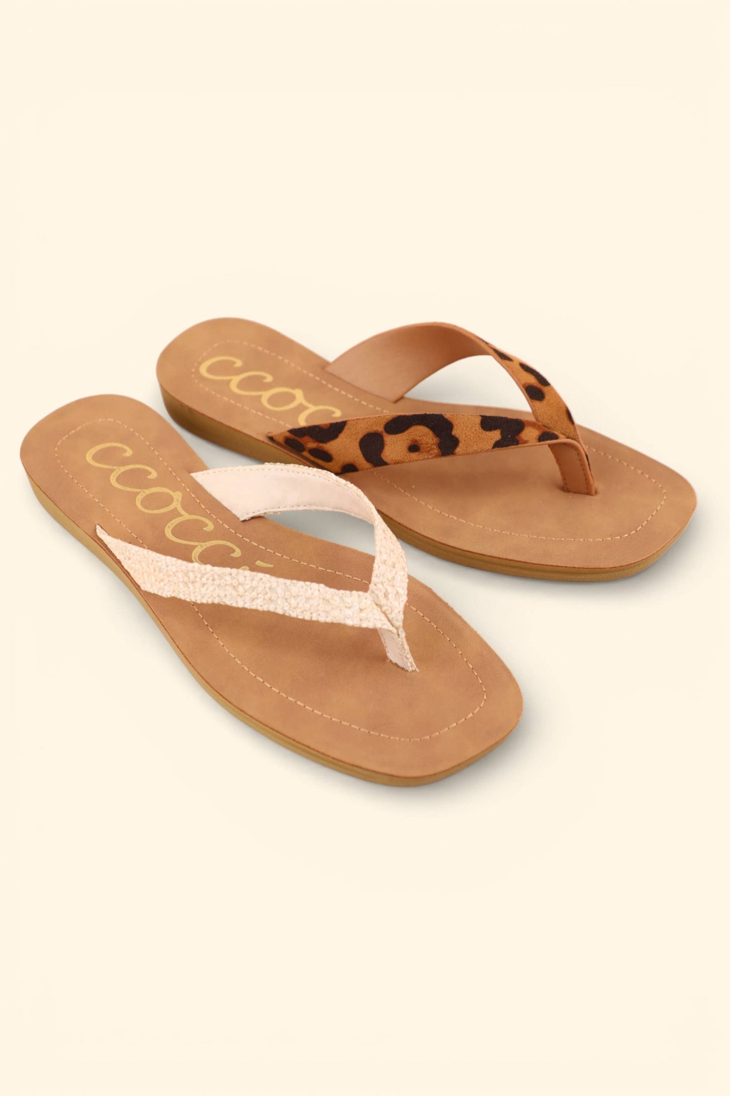 SIA MINIMAL FLIP FLOP THONG SANDALS