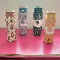 32oz Hydra Bottle - 3D Botanical Asst