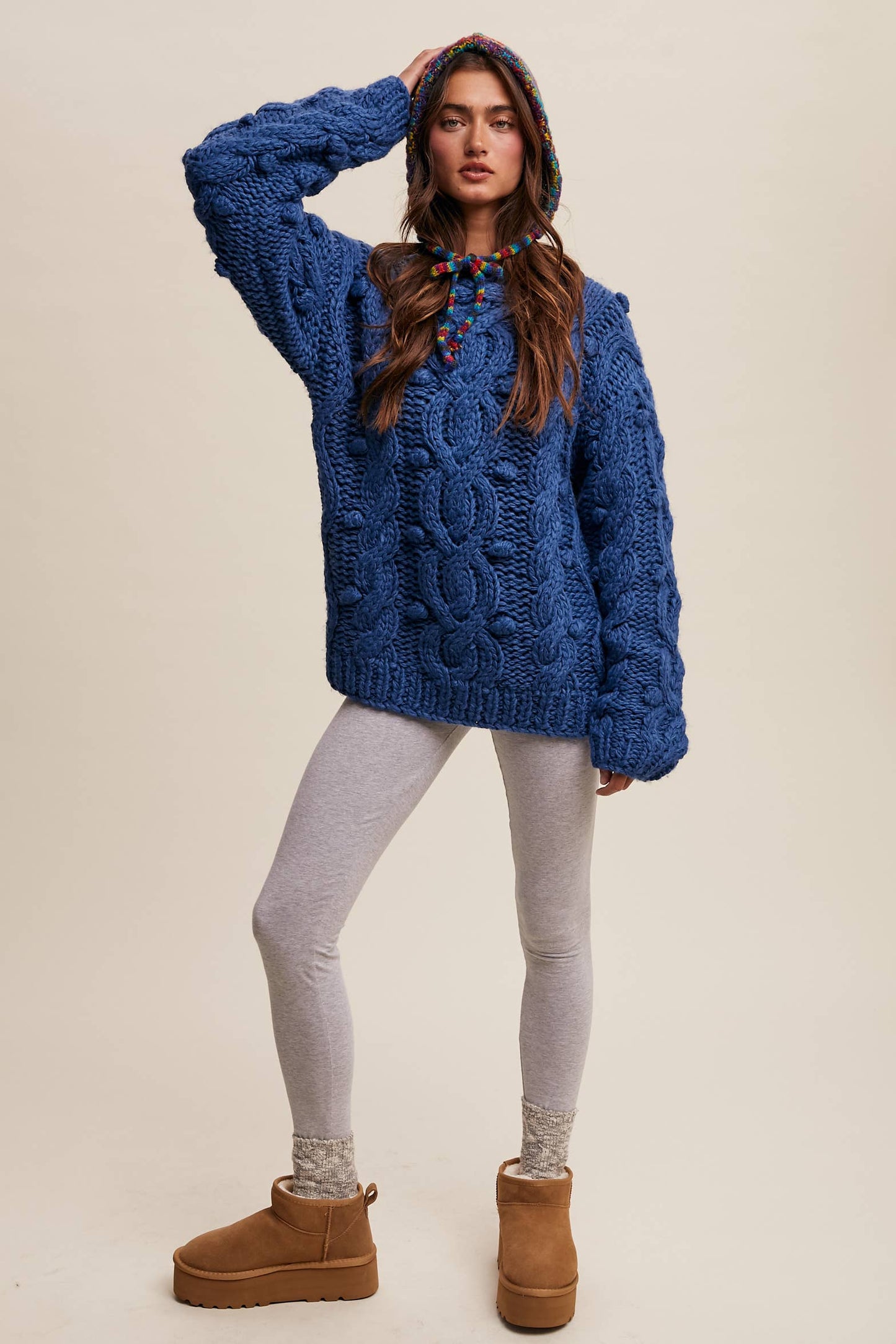 Chunky Cable Knit Sweater