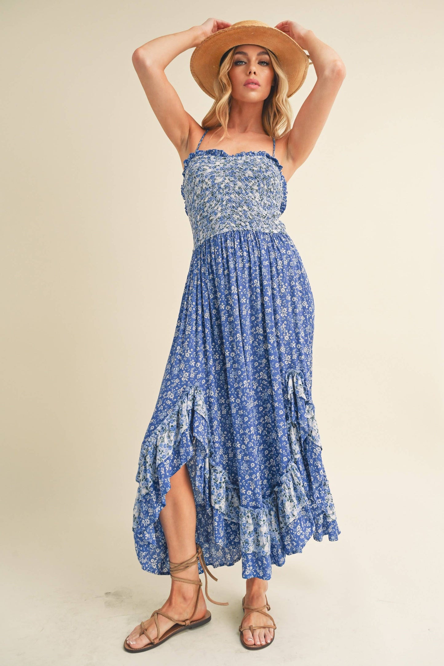 Green Ruffle Dress