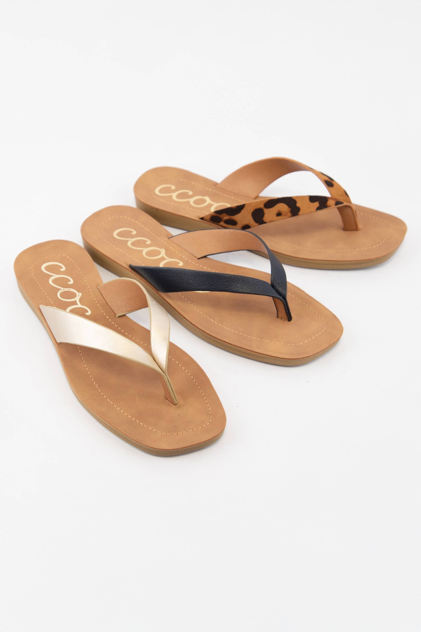SIA MINIMAL FLIP FLOP THONG SANDALS