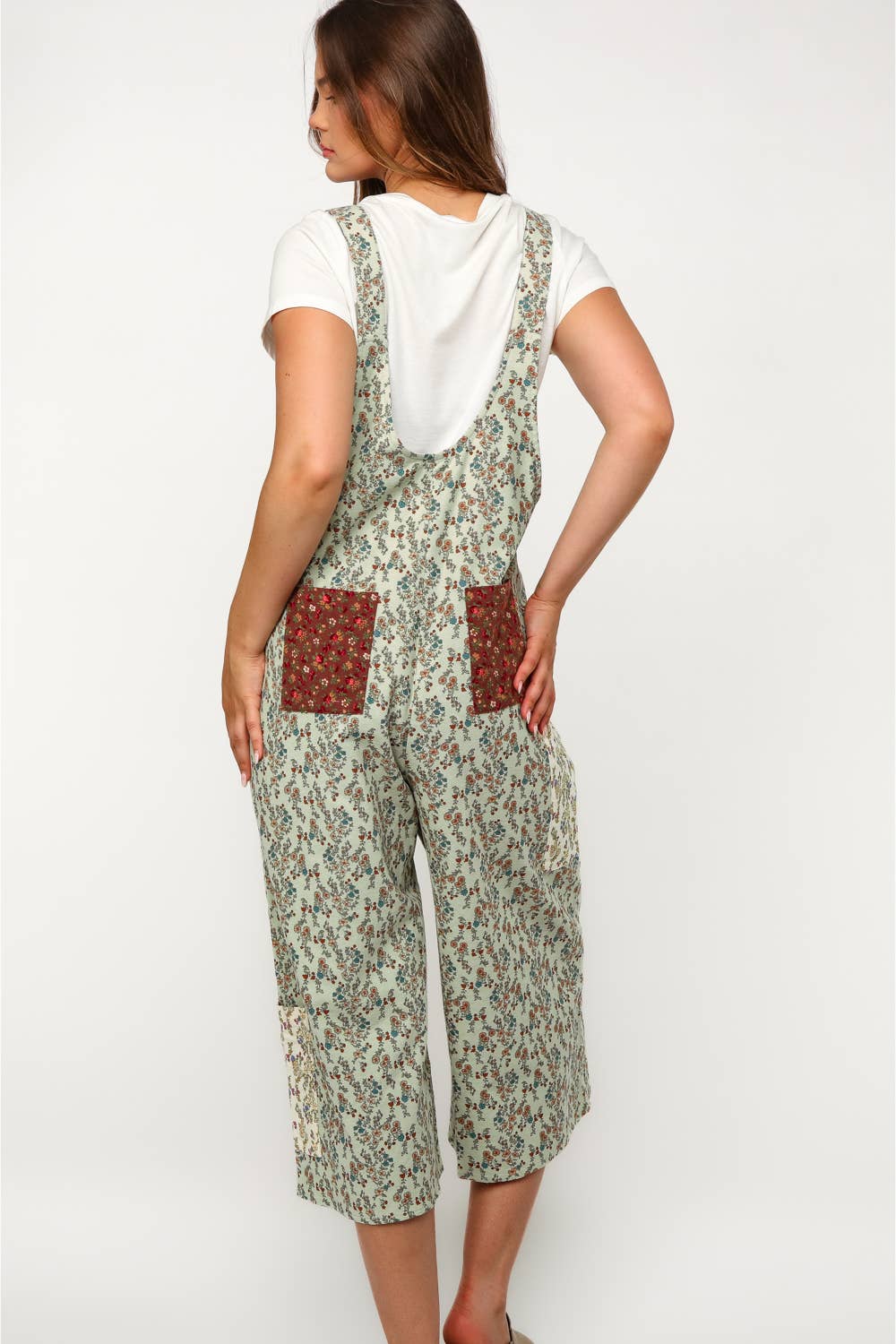 FLOWER OVERALL COLORBLOCK