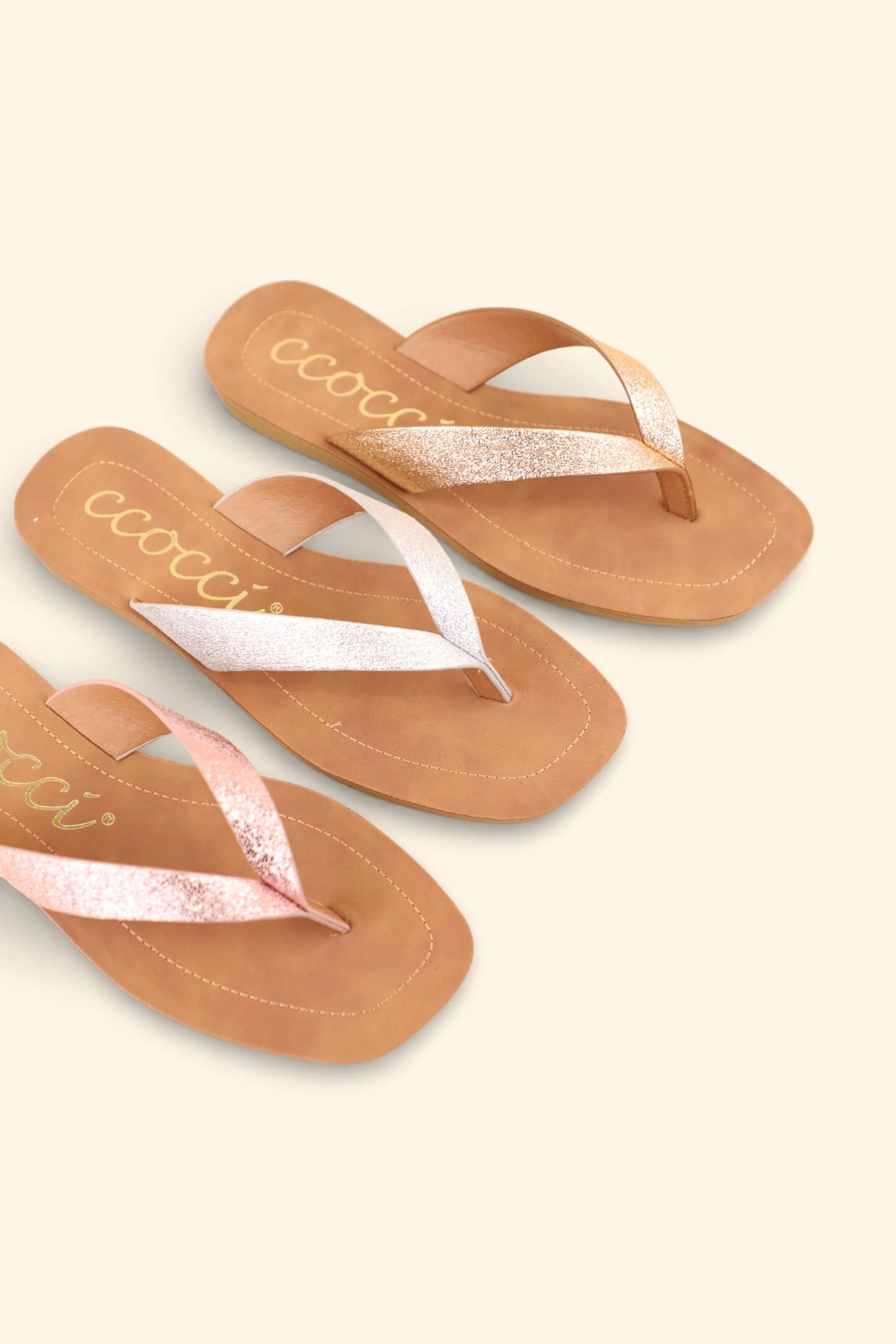 SIA MINIMAL FLIP FLOP THONG SANDALS