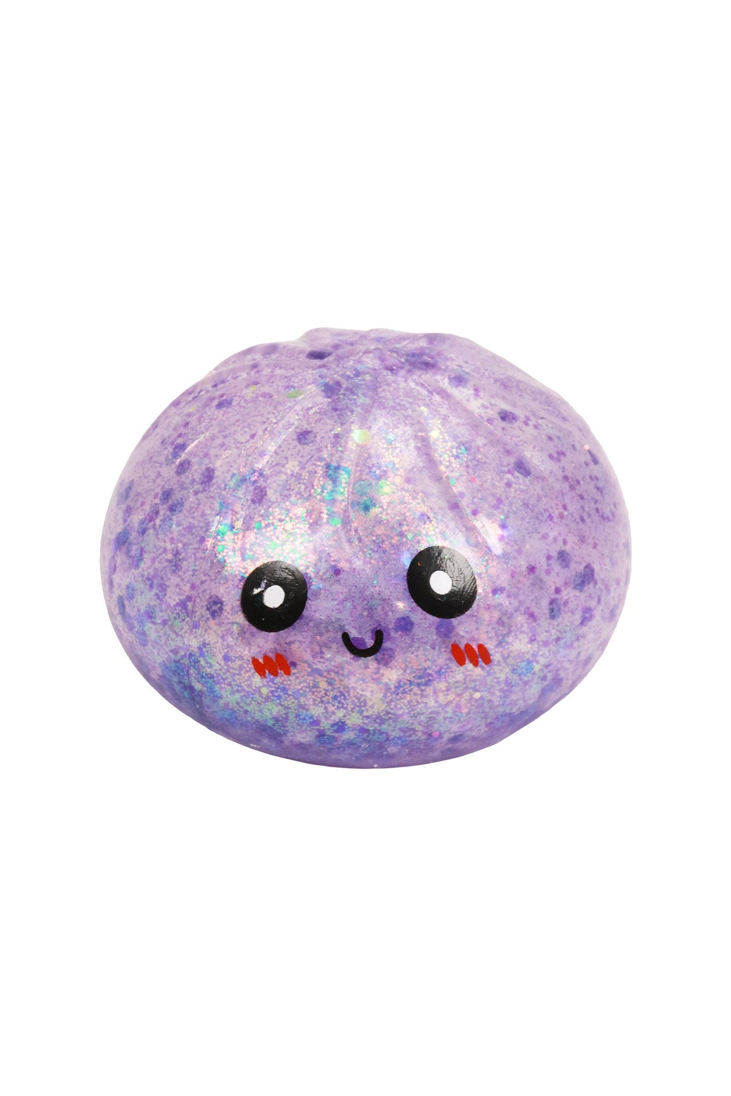 Glittery Bao Bun Dumpling Water Bead Filled Squishy