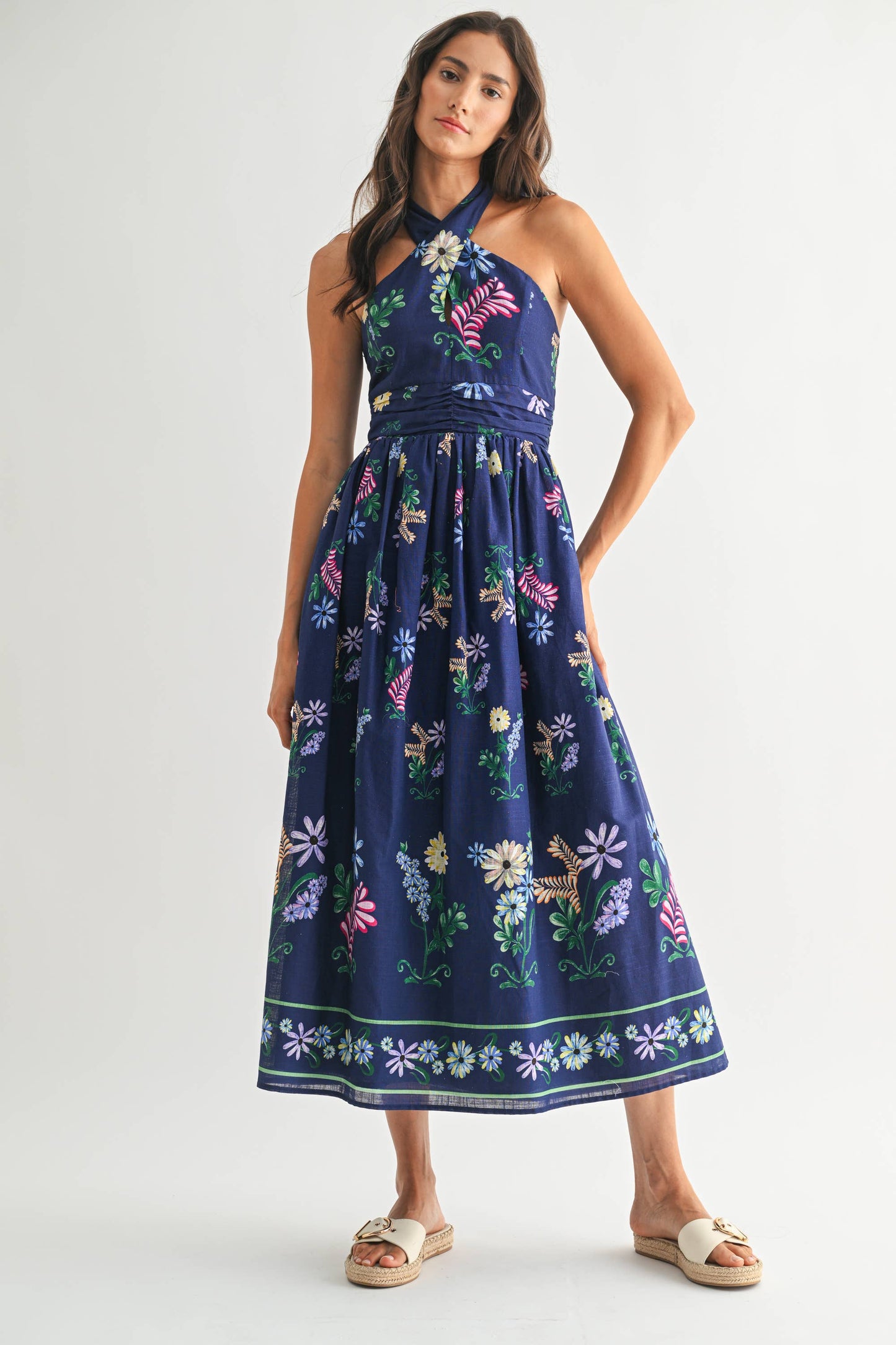 FLORAL MAXI DRESS
