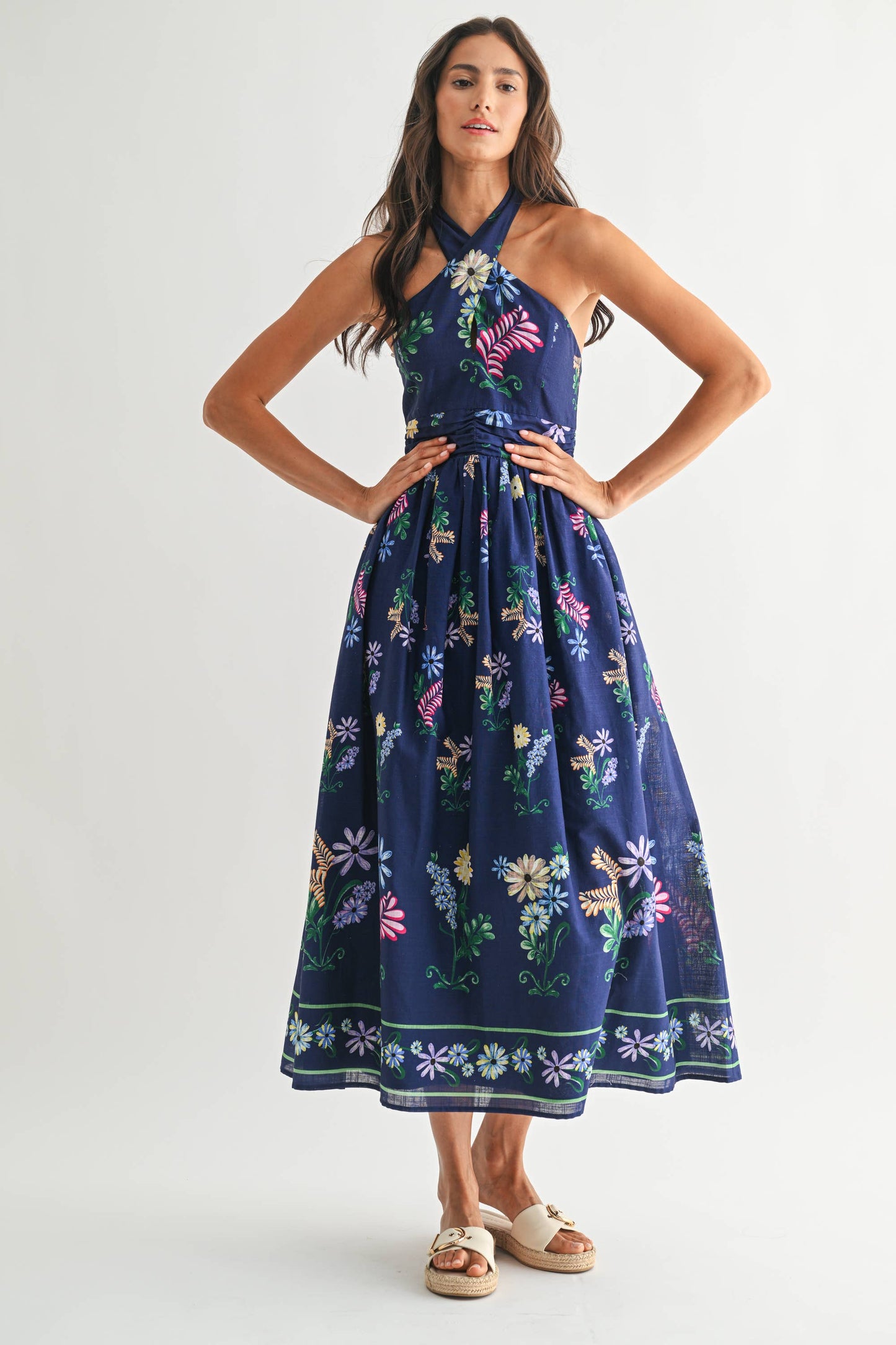 FLORAL MAXI DRESS