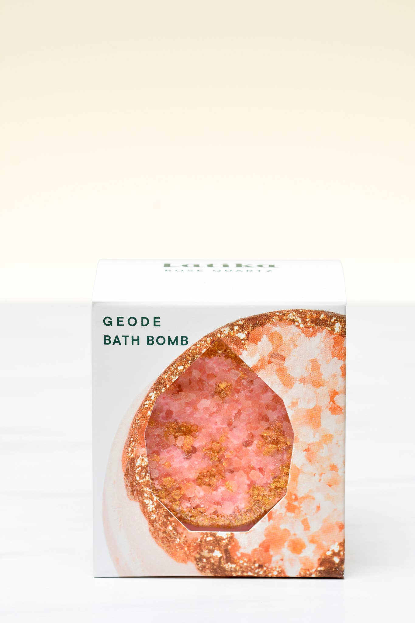 Rose Quartz Crystal Geode Bath Bomb 🎄 Pink Christmas gifts