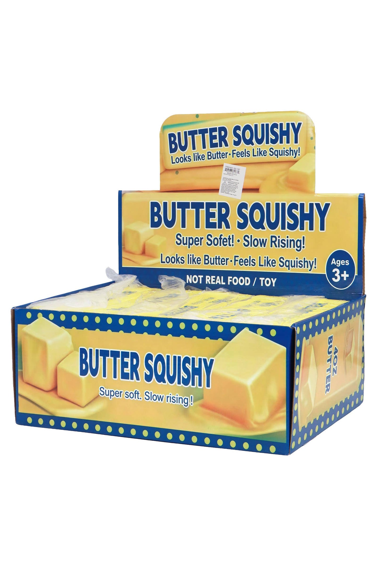 JUMBO Butter Slow Rising Foam Squishy - 9 Inch