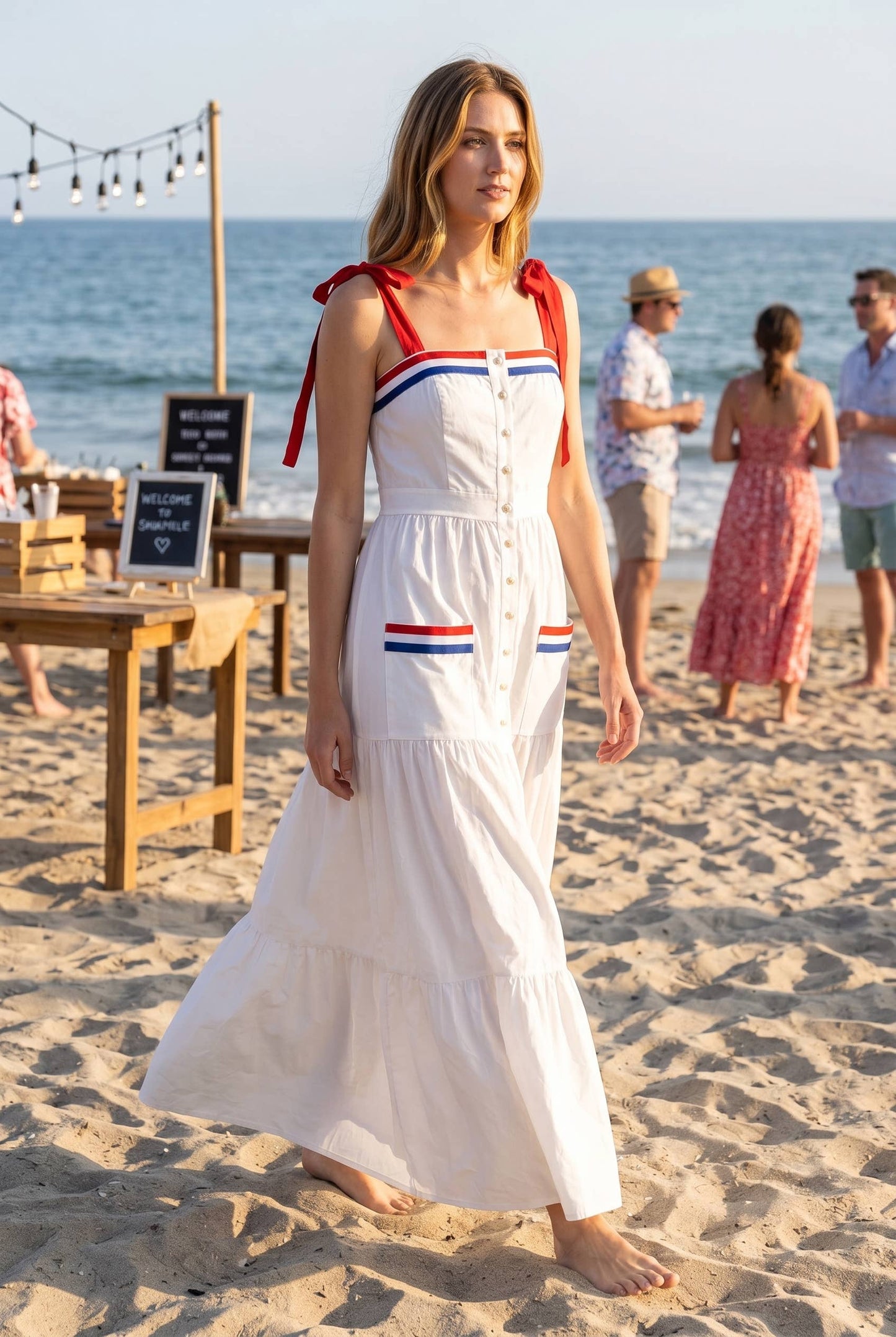 4th of july-inspired maxi dress