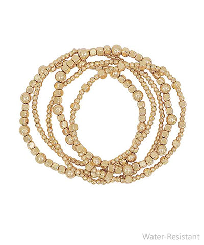 5 Row Square & CCB Mixed Bracelet