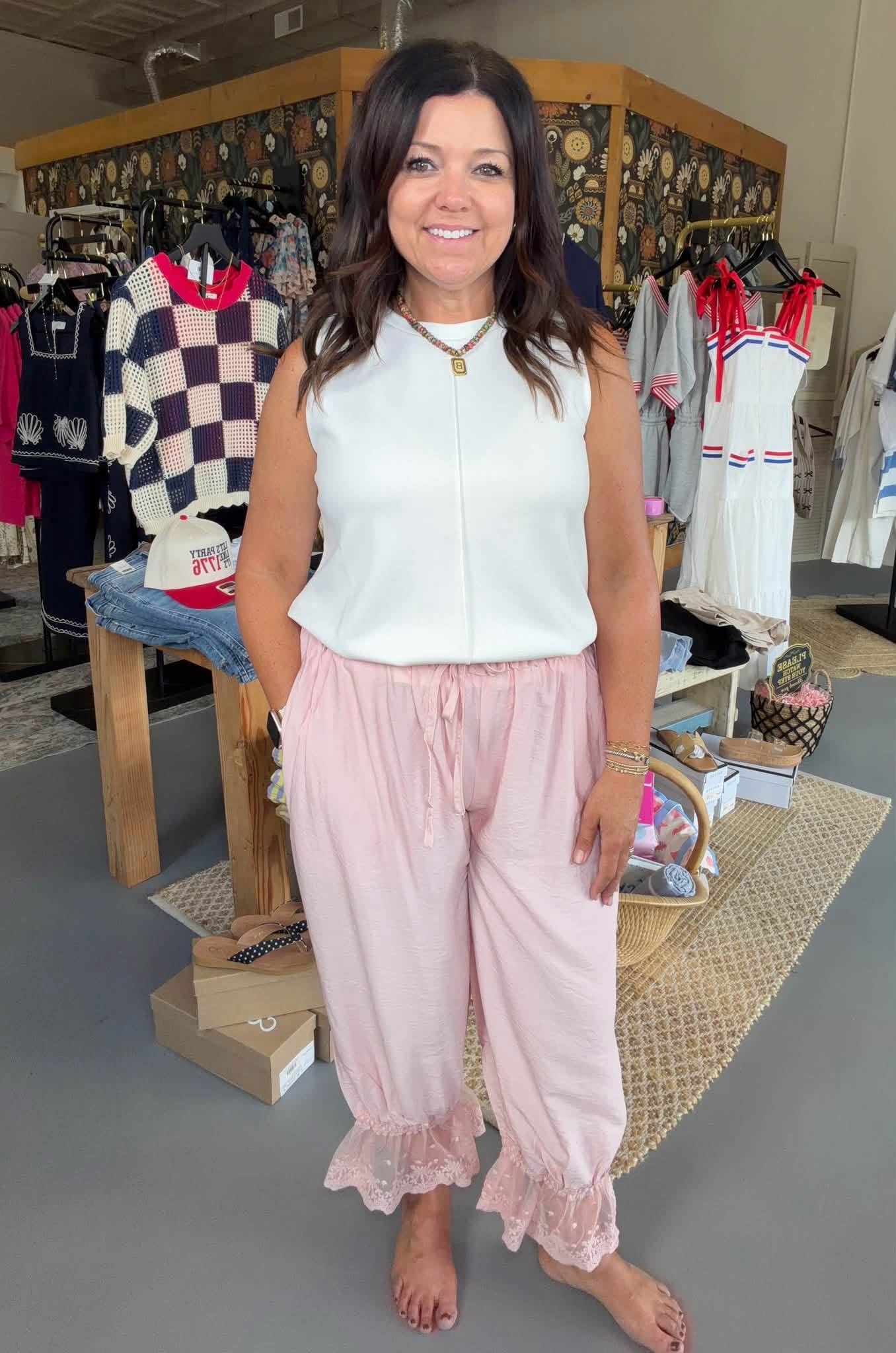 Relaxed Bloomer Pants