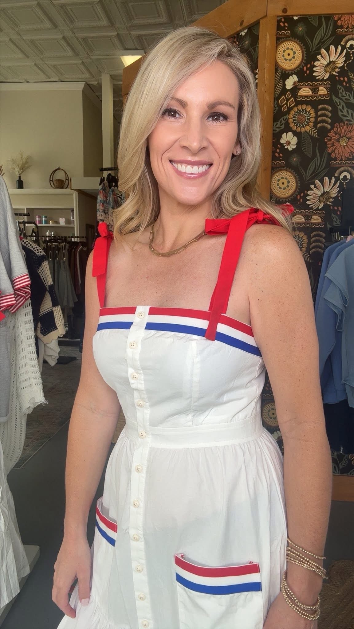 4th of july-inspired maxi dress
