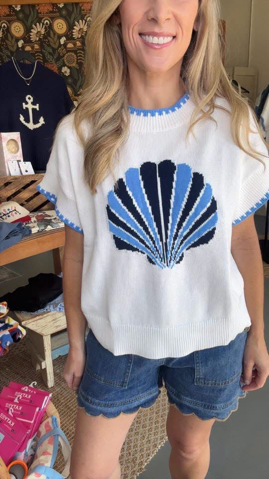 Seashell Sweater Top