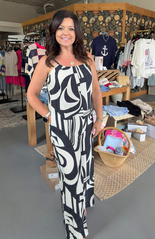 Sleeveless Oversized Woven Jumpsuit