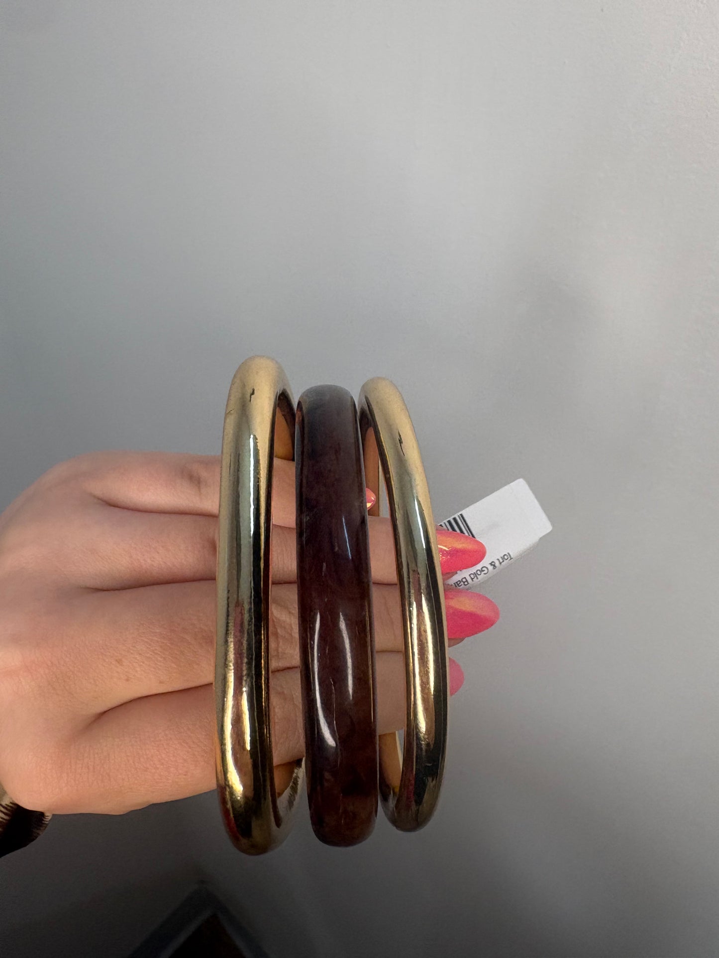 Tort & Gold Bangle Trio Bangle Set